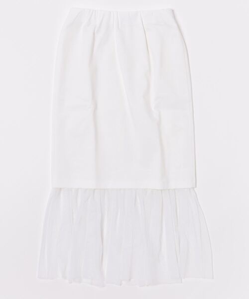 LAUTREAMONT（ロートレアモン） スカート ポンチチュールスカート