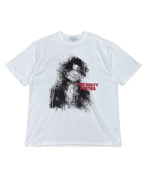 Chikashitsu+（チカシツプラス） tシャツ 「Chikashitsu +」paint 