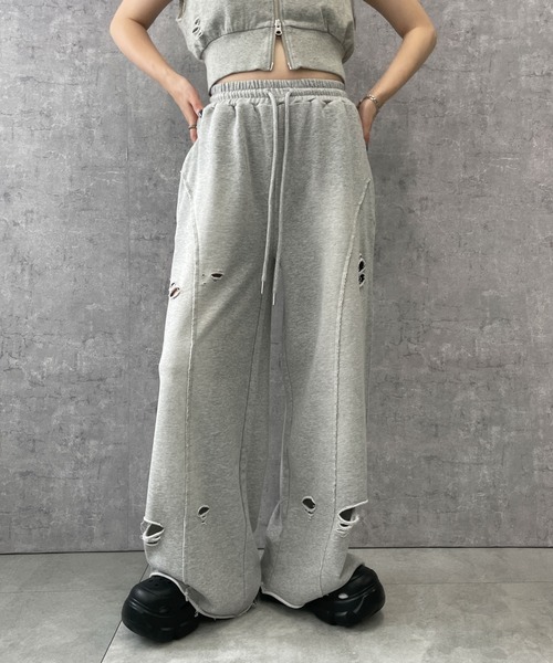 dispark スウェットパンツ ジャージ DISPARK/ヴィンテージウォッシュ 