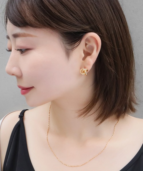 【上品】 blackdia ocean ZOZOTOWN : レディース トリニティピアス ピアス アクセサリー