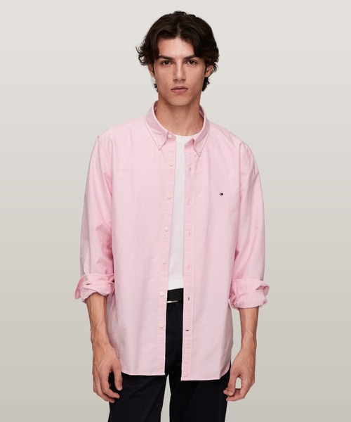 TOMMY HILFIGER（トミー・ヒルフィガー） シャツ ソリッドヘリテージ