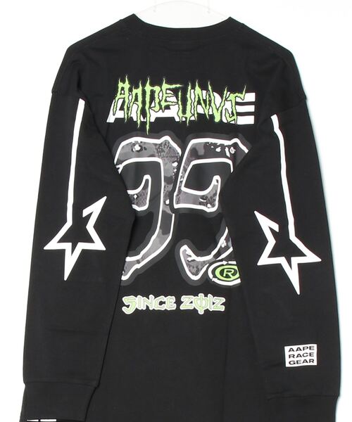APE ロングtシャツ AAPE BY A BATHING APE（エーエイプバイアベイシングエイプ） tシャツ