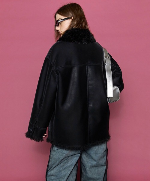 MAISON SPECIAL】ムートンレザージャケット