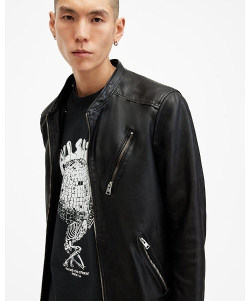 ジャケット・アウター ALLSAINTS BALFERN LEATHER BIKER JACKET | BALFERN レザー バイカー