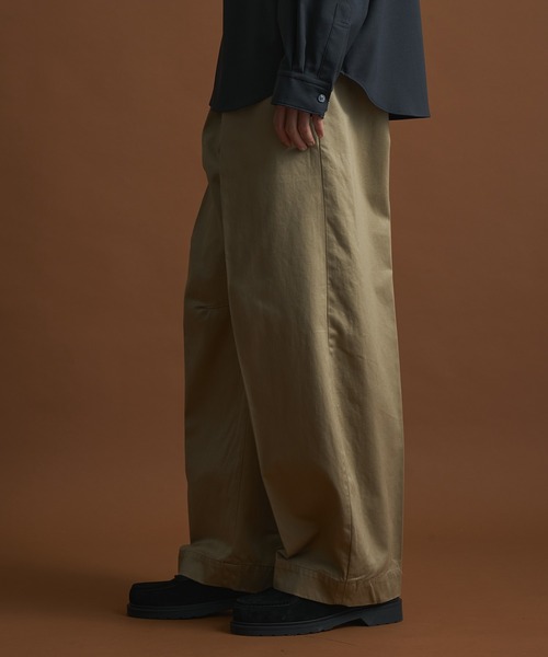 PUBLIC TOKYO チノパン CHINOS バレルレッグイージー メンズ