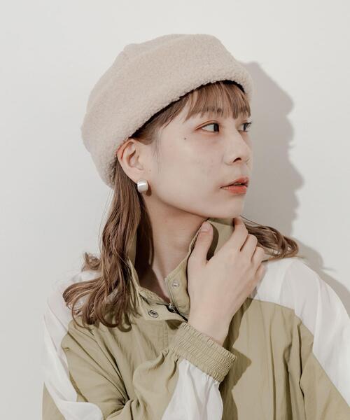 SMELLY（スメリー） ニット帽 ニットキャップ ボアロールワッチ