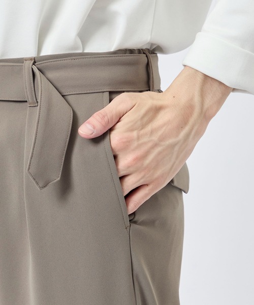 CULLNI クルニ 24AW 1Tuck Pants 洗える スラックス　1 CULLNI（クルニ） スラックス 「CULLNI/クルニ」別注 1Tuck Pants