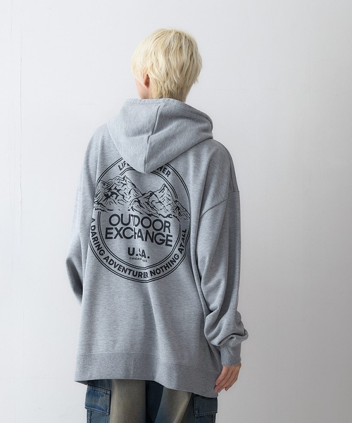 OUTDOOR EXCHANGE パーカー 「OUTDOOR EXCHANGE/アウトドア