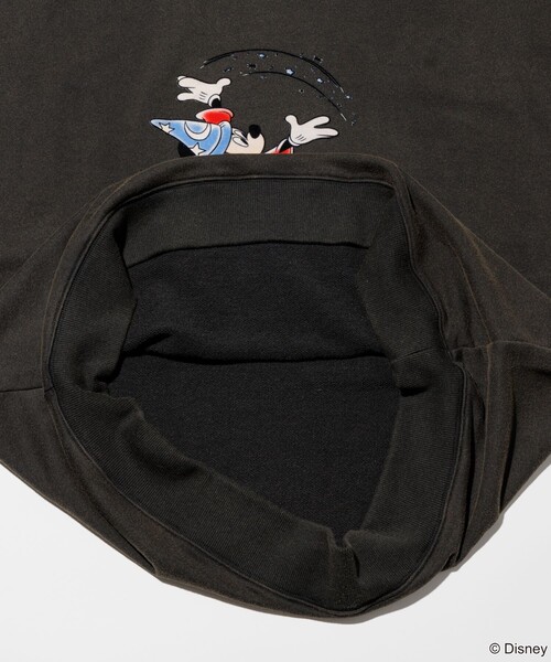 Disney ディズニー DISCOVER THE MAGIC 袖プリスウェット FREAK'S STORE トレーナー スウェット FREAK'S STORE/フリークス