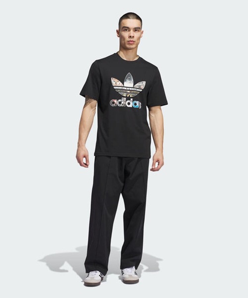 adidas tシャツ ディル トレフォイル フォト半袖Tシャツ