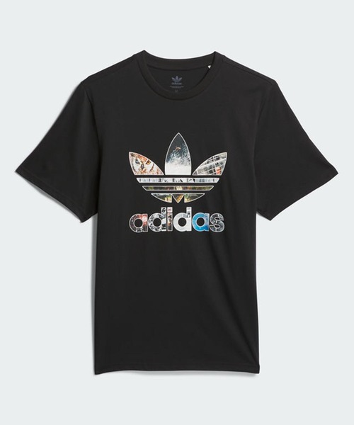 送関込み★adidas Originals★背面トレフォイルロゴ 半袖Tシャツ adidas tシャツ ディル トレフォイル フォト半袖Tシャツ