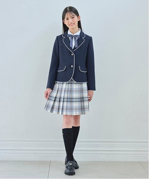 メゾピアノ ロングスカート チェック柄 キッズ 女の子用 L(160) ❤️メゾピアノ ロングスカート チェック柄 キッズ 女の子用 L