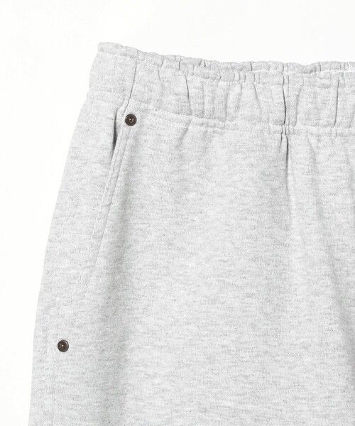 BEAMS ダブルニー ワイドスウェットパンツ グレー 100%cotton BEAMS（ビームス） ワイドパンツ スウェットパンツ ジャージ