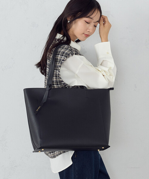 MONO COMME CA（モノコムサ） トートバッグ PC/タブレット対応 多機能