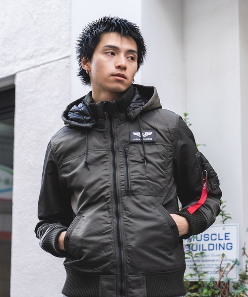 Alpha Industries ミリタリージャケット モッズコート 「ALPHA