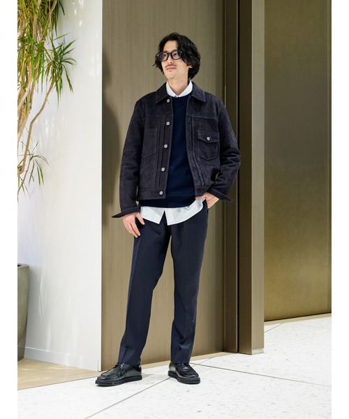 ハウンドトゥース メンズパンツ サイズ4 セレモニースーツ スラックス シグネチャー イタリアン ハウンド