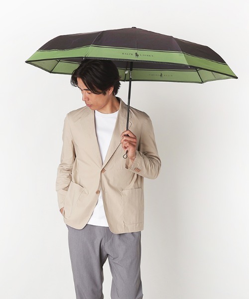 POLO RALPH LAUREN 折りたたみ傘 自動開閉 ”POLO ロゴ” ポロ