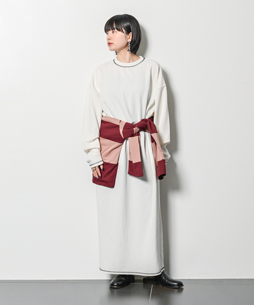 CITYSHOP（シティショップ） ワンピース STITCH CUT DRESS：ワンピース