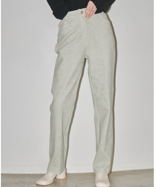 「TODAYFUL」 コーデュロイパンツ 36inch ミント レディース_画像3