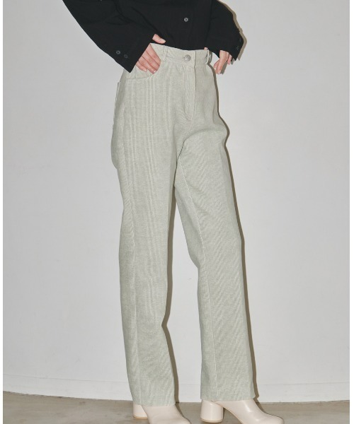 「TODAYFUL」 コーデュロイパンツ 36inch ミント レディース_画像4