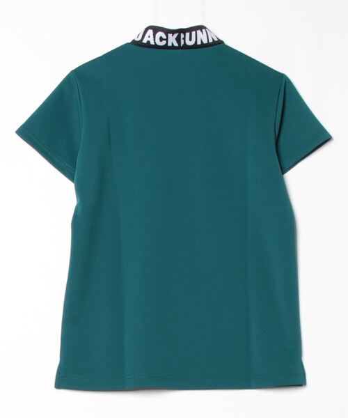 ジャックバニー ダブルフェイスカノコモックネックカットソー(半袖