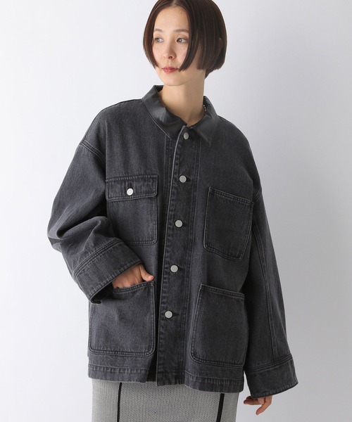 美品 タグ付き LEPSIM デニムカバーオール セール】デニムカバーオール 991968（デニムジャケット