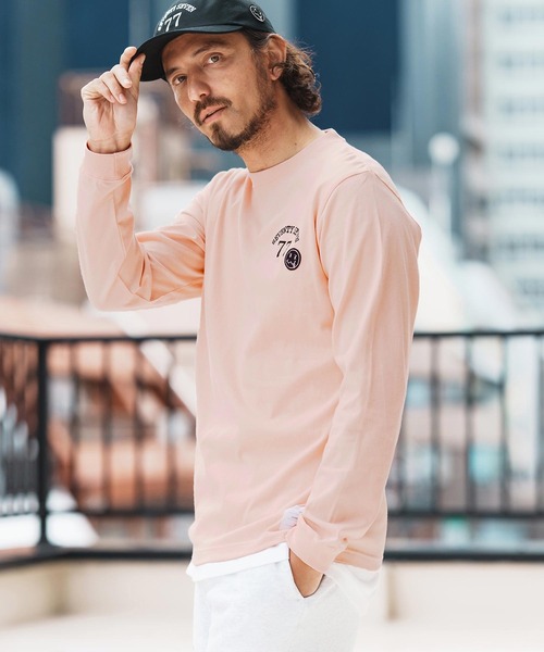 seventy seven tシャツ mlt5167-middle onz L-S t-shirts (77arch