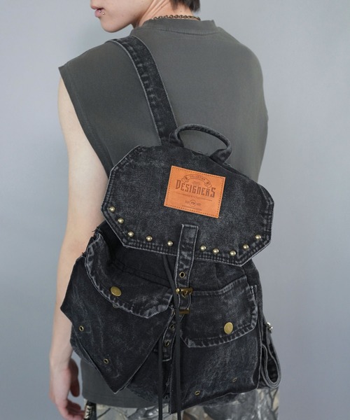 SMFK デニムリュックサック TSB13｜TSUNAGU BAG SQUARE Expandable 拡張式のビジネス