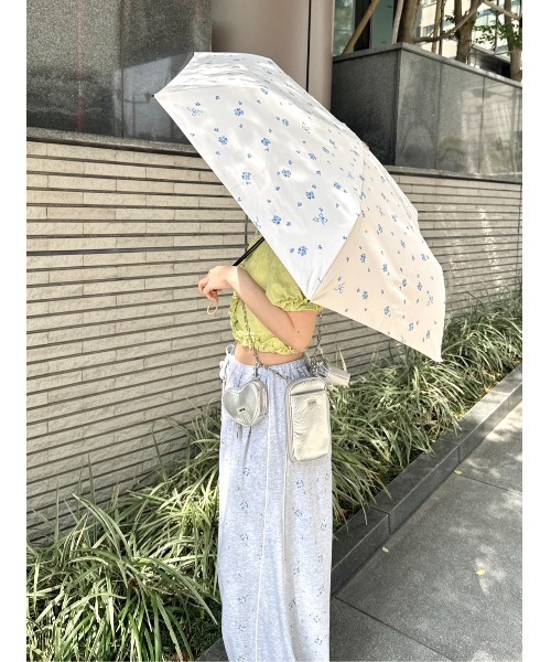 FURFUR 傘　折り畳み傘　晴雨兼用 FURFUR 折りたたみ傘 「FURFUR×PROTECT U」コラボレーション日傘