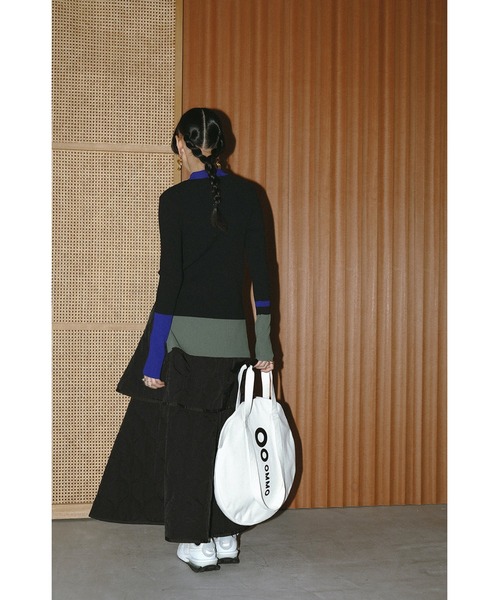 OMMO（オーエムエムオー） トートバッグ LOGO CIRCLE TOTE レディース