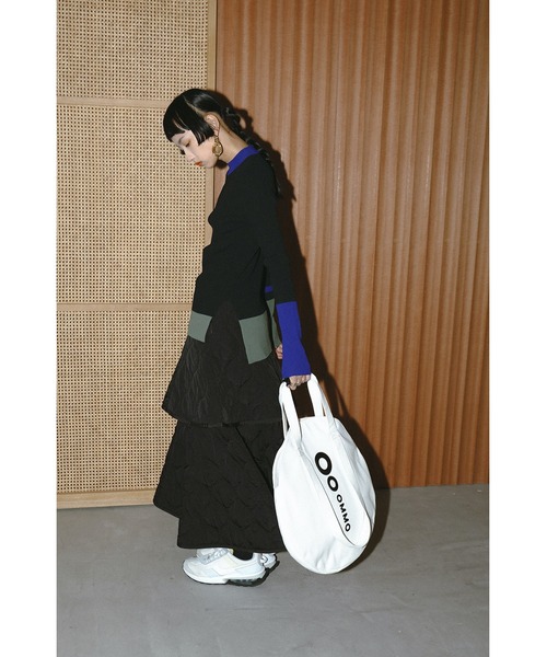 バッグ OMMO 2WAY CIRCLE BOSTON BAG 限定OMMO 2WAY CIRCLE BOSTON BAG Stylish OMMO 2WAY Boston Bag