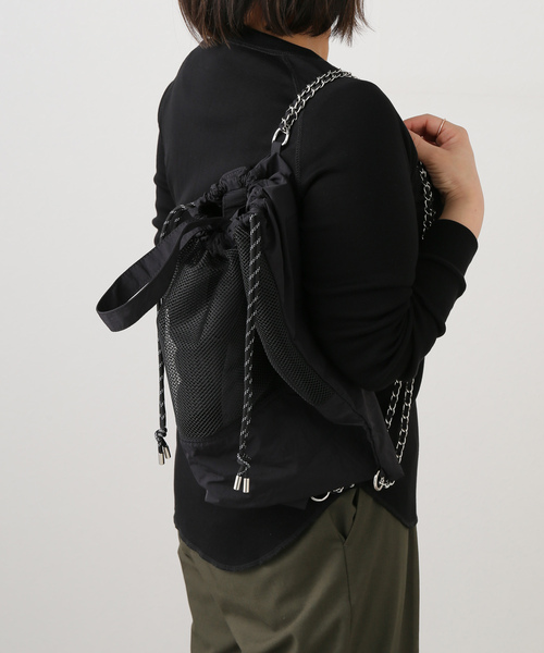 並行輸入品 ナイロン リュック バックパック CCロゴ 黒 チェーン 新品未使用 楽天市場】MARC JACOBS マークジェイコブス バックパック THE