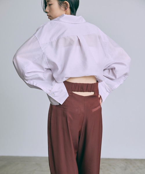 EN NEUME パンツ Vintage Satin Pants レディース : ZOZOTOWN Yahoo!店
