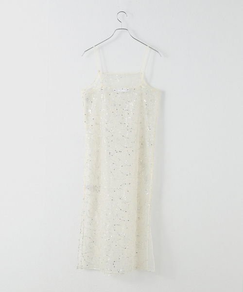 Spick&Span ワンピース SARA MALLIKA/サラマリカ shiny sequin Spick&Span ワンピース SARA MALLIKA/サラマリカ shiny sequin