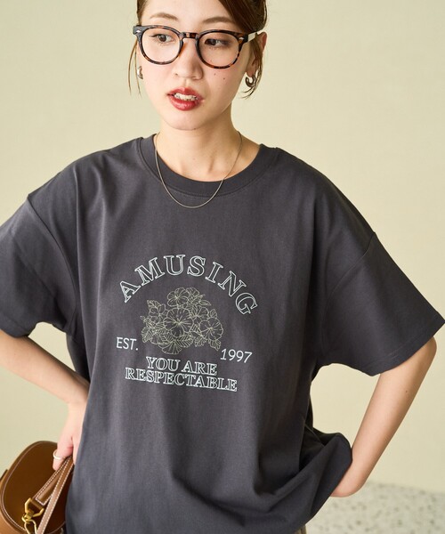 FREAK'S STORE（フリークスストア） tシャツ 限定展開 FLOWER 発泡
