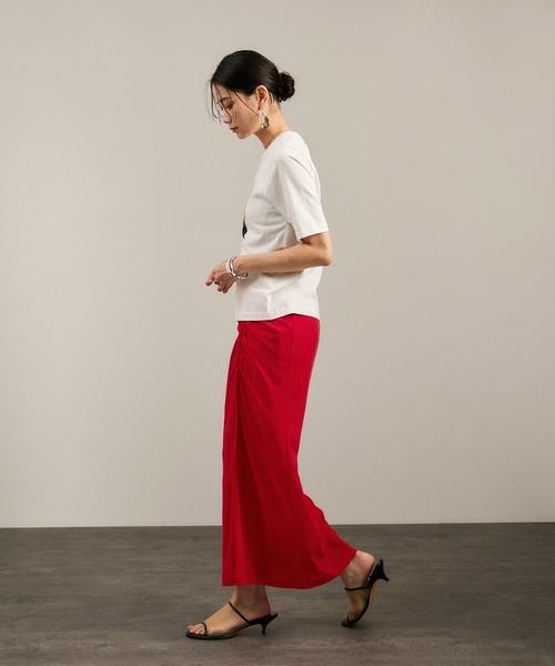 SALON adam et rope' スカート nu=layerアシンメトリー