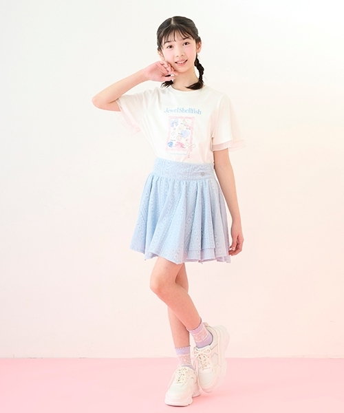 mezzo piano Junior（メゾピアノ ジュニア） スカート 「ニコプチ掲載