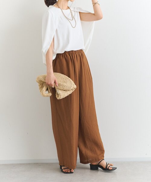 un dix cors tシャツ ケープマントプルオーバー レディース