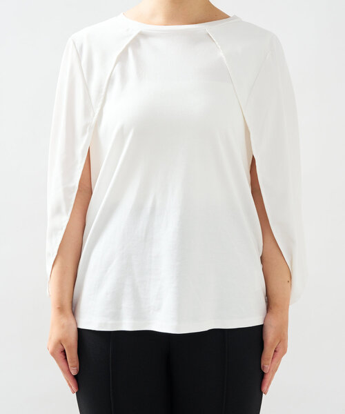 tシャツ ケープマントプルオーバー レディース un dix cors tシャツ ケープマントプルオーバー レディース