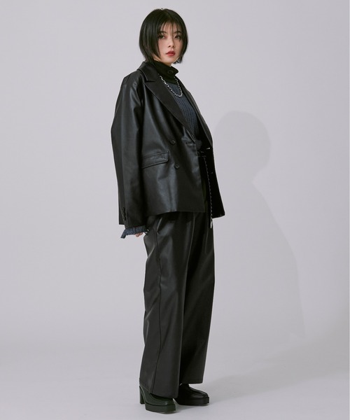 「Ellno Loset」 パンツ LARGE チャコールグレー メンズ_画像7