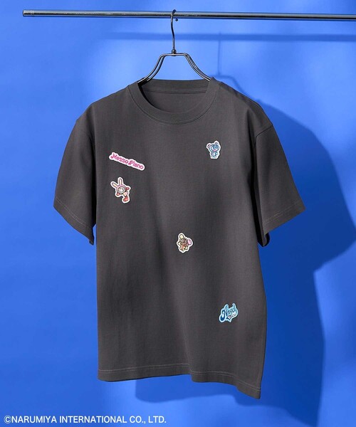 【新品未開封】ナルミヤキャラクターズTシャツ　ブラック FREAK'S STORE tシャツ ナルミヤキャラクターズ × STORE