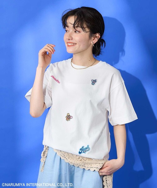 【新品未開封】ナルミヤキャラクターズTシャツ ブラック FREAK'S STORE tシャツ ナルミヤキャラクターズ × STORE