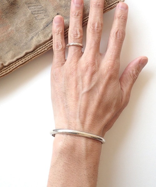 MANANAS（マナナス） バングル 「MANANAS」Half Round Bangle (Mens