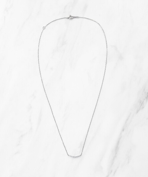 ネックレス FRILL DIAMOND NECKLACE プラチナ ダイヤモンド ネックレス レディースの画像