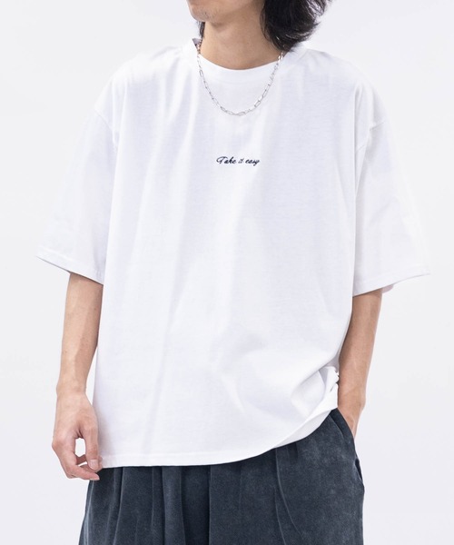Naive magic（ナイーブマジック） tシャツ 「a」「NAIVE MAGIC」汗ジミ