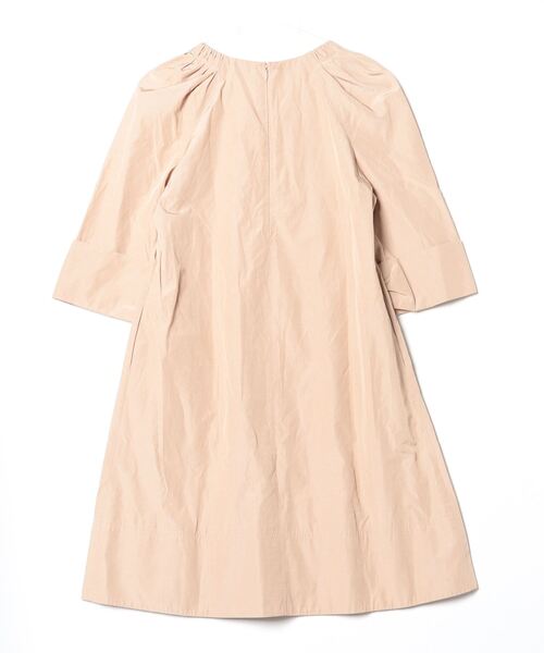 theory luxe 「theory luxe」 7分袖ワンピース 38 ベージュ