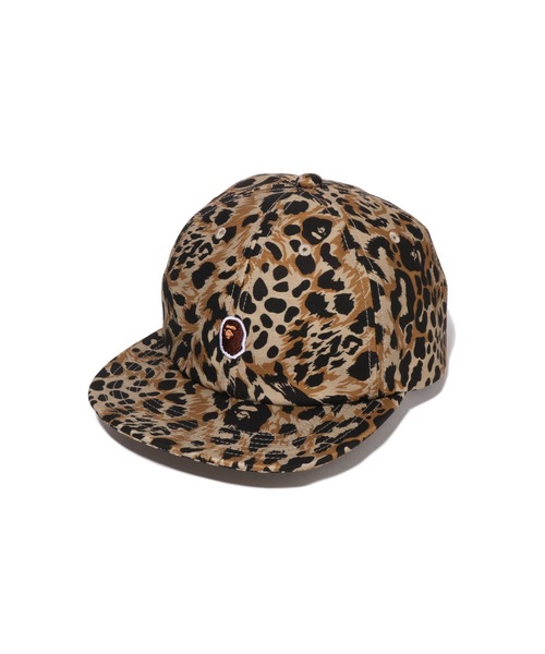 A BATHING APE（アベイシングエイプ） キャップ 帽子 WILD LEOPARD