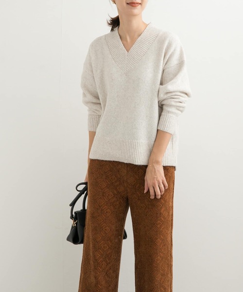 URBAN RESEARCH DOORS（アーバンリサーチドアーズ） Vネックニット