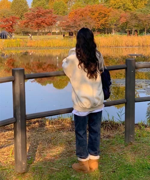 「SONA」 「MIRANI」スウェットカットソー FREE ブラック レディース_画像2