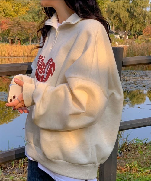 「SONA」 「MIRANI」スウェットカットソー FREE ブラック レディース_画像5